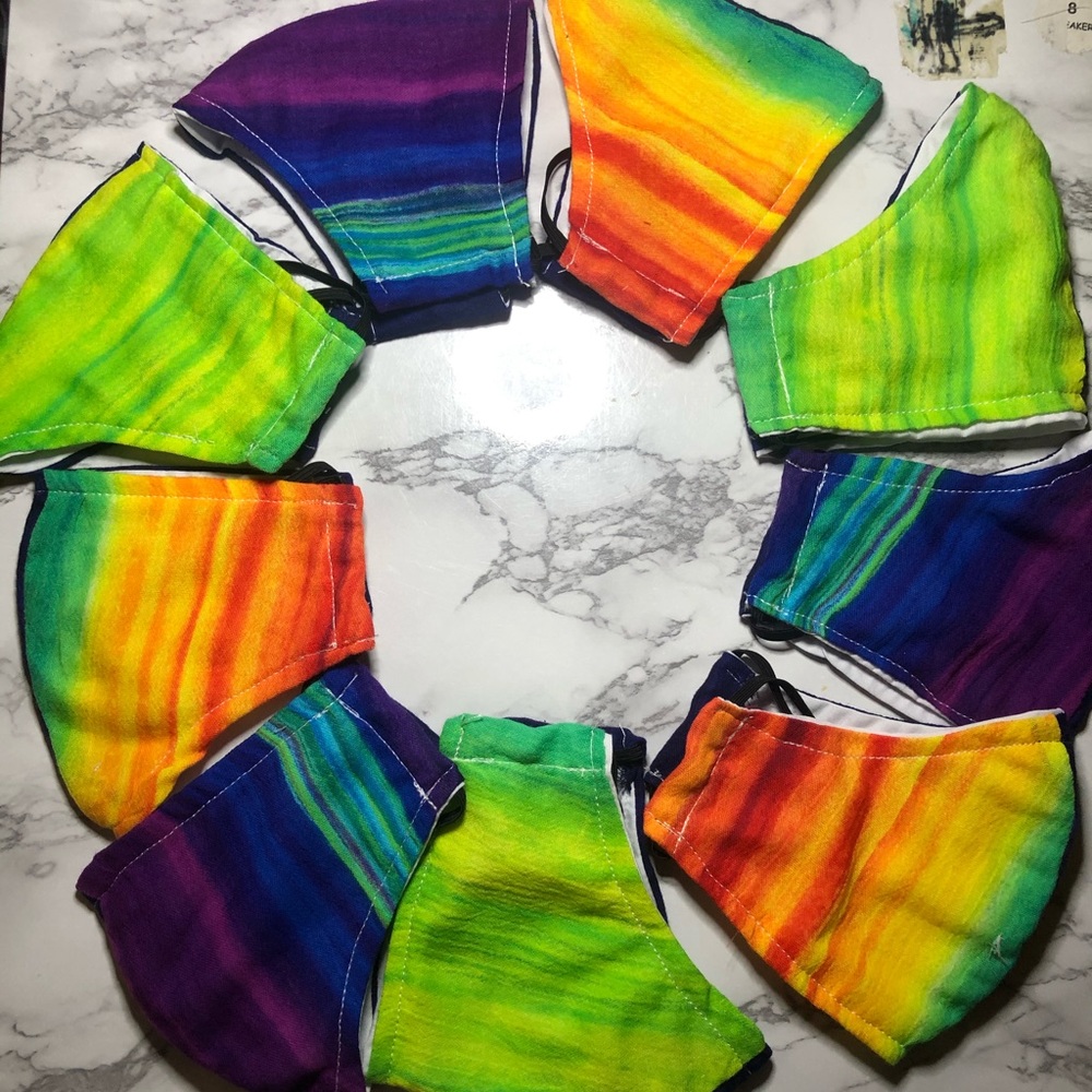 Rainbow Cloth-Face mask 🌈